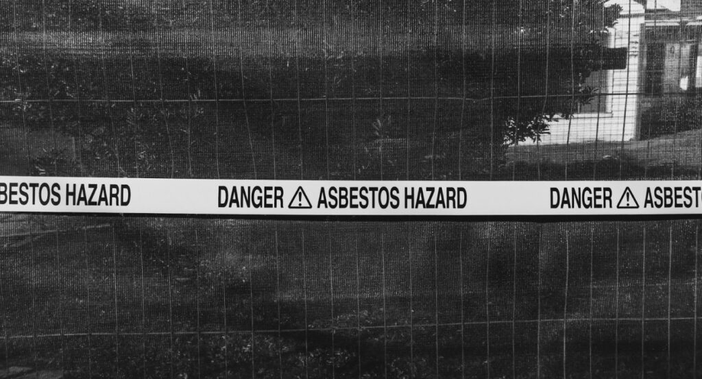 Asbestos is highly dangerous and must be dealt with by professionals.