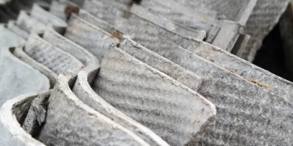 Checking for asbestos on your property requires making close observations in different places on your property.